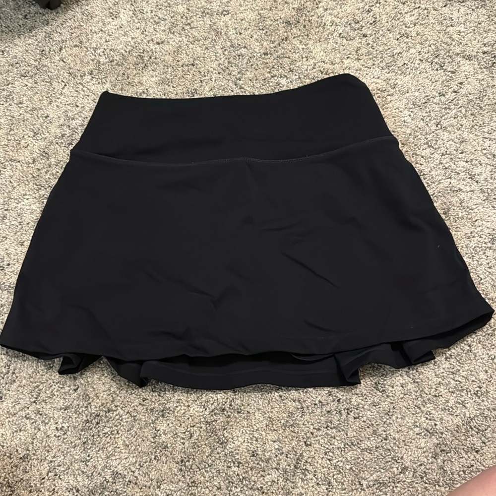 Athletic skort, black